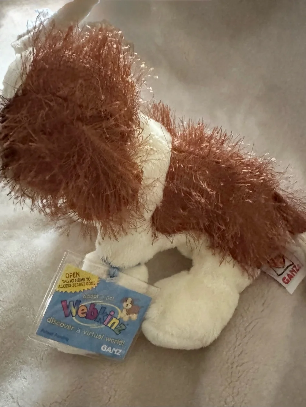 Vintage Ganz Webkinz St. Bernard NWT (HM012) Retired